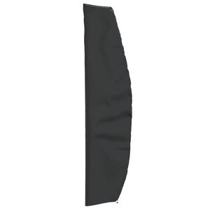 vidaXL Sonnenschirm-Schutzh&uuml;lle Schwarz 265x50/70/40 cm 420D Oxford