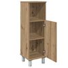 vidaXL Badschrank Artisan-Eiche 30x30x95 cm Holzwerkstoff