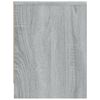 vidaXL Nachttisch Grau Sonoma 40x30x40 cm Holzwerkstoff