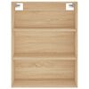 vidaXL Highboard Sonoma-Eiche 69,5x34x180 cm Holzwerkstoff