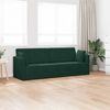 vidaXL Boden-Sofa-Bett 200cm Dunkelgr&uuml;n Samt