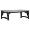 vidaXL Monitorst&auml;nder Grau Sonoma 37x23x14 cm Holzwerkstoff