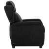 vidaXL Relaxsessel Schwarz Stoff