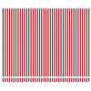 vidaXL Markise Rot und Wei&szlig; 400 x 300 cm Polyester und Aluminium