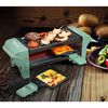 Bestron Raclette-Grill AGR102G 350 W Schwarz und Gr&uuml;n