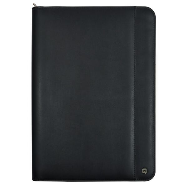 DESQ A4 Konferenzmappe mit Notizblock und Taschenrechner Schwarz