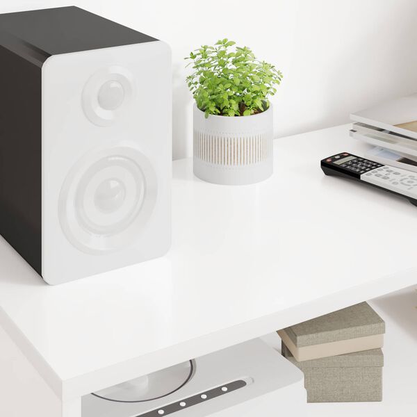 vidaXL TV-Schr&auml;nk Wei&szlig; 100 x 35 x 40 cm Holzwerkstoff