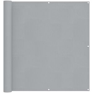 vidaXL Balkonsichtschutz PU-beschichtetes Oxford-Textil alu