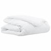 vidaXL 2-in-1 Bettdecke 200 x 140 x 10 cm Winter Polyester Wei&szlig;