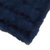 vidaXL Kunstfell Kaninchenfell Decke Marineblau 150 x 220 cm Polyester