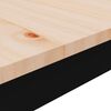 vidaXL Esstisch Natur 200 x 100 x 75 cm Massives Kiefernholz