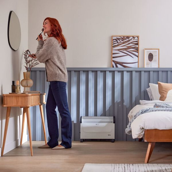 Qlima Elektrische Konvektorheizung ECH 4020 2000 W Wei&szlig;