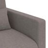 vidaXL Sofa 2 pcs Taupe