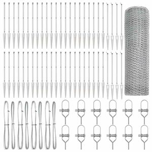 vidaXL Schwei&szlig;drahtzaun mit Spikes 100 x 1 m (B x H)