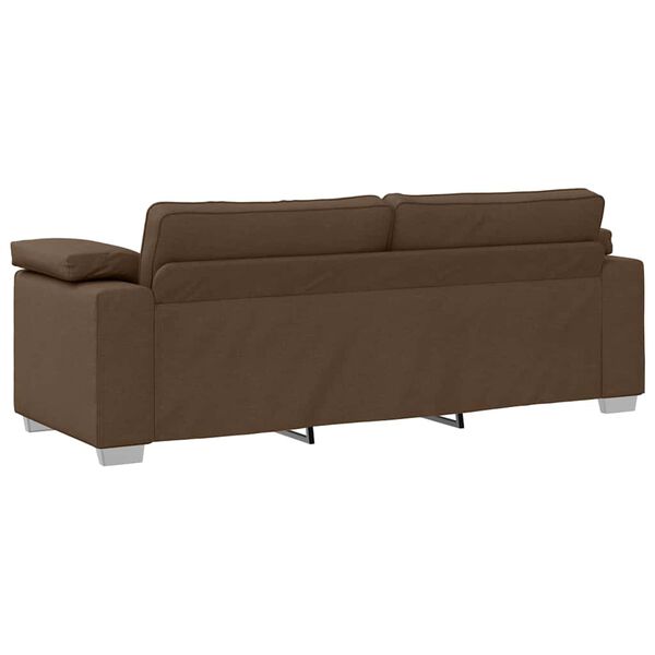 vidaXL Sofa Braun Gesamtabmessungen: 219 x 80 x 80 cm (B x T x H)