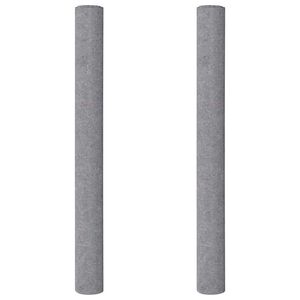 vidaXL Rutschfeste Malervliese 2 Stk. 5 m 220 g/m&sup2; Grau