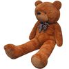 vidaXL Weicher XXL-Plüsch-Teddybär Braun 85 cm