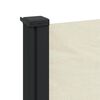 vidaXL Seitenmarkise Ausziehbar Creme 100x500 cm