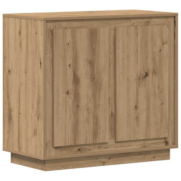 vidaXL Sideboard Artisan-Eiche 80 x 40 x 75 cm Holzwerkstoff