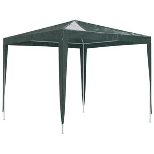 vidaXL Profi-Partyzelt 2,5&times;2,5 m Gr&uuml;n 90 g/m&sup2;