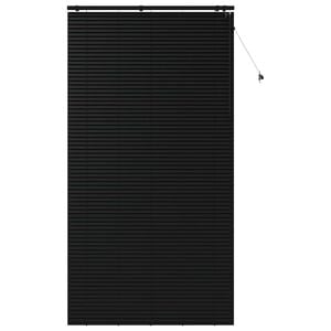 vidaXL Venezianische Jalousie Schwarz 135 x 250 cm 35 mm