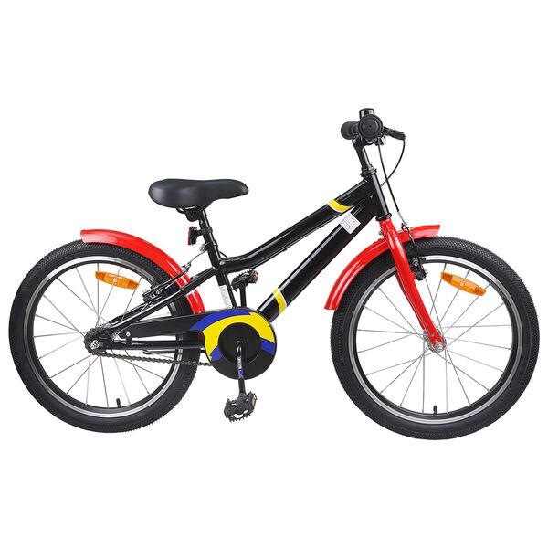 vidaXL Kinderfahrrad 20 Zoll fr 6-11 Jahre alt Schwarz Rot | vidaXL.de