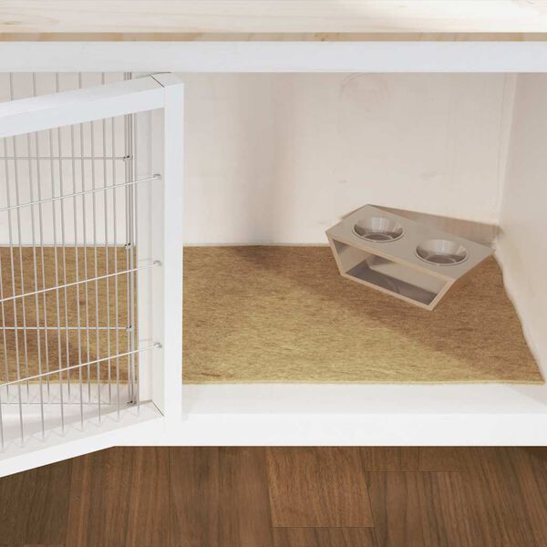 vidaXL Nagermatte Hanf 1x5 m 5 mm