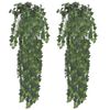 K&uuml;nstlicher Efeu gr&uuml;n 90 cm 2 St&uuml;ck