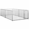 vidaXL Outdoor-Hundezwinger 200&times;400&times;100 cm