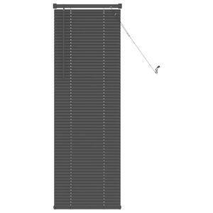 vidaXL Venezianische Jalousie Silber Grau 150 x 40 cm 25 mm PVC