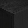 vidaXL Sideboard Schwarz 60x33x75 cm Holzwerkstoff