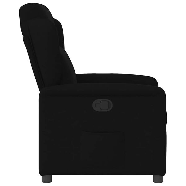 vidaXL Relaxsessel Schwarz Stoff