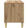 vidaXL Plattenschrank Artisan-Eiche 100x38x48 cm Holzwerkstoff