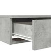 vidaXL Bettschubladen Beton Grau 120 x 36,5 x 16,5 cm Holzwerkstoff