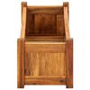 vidaXL Garten-Hochbeet Akazienholz 76x27,6x25 cm