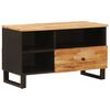 vidaXL TV-Schr&auml;nk Braun 80 x 33 x 46 cm Massivholz Mango