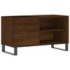 vidaXL Plattenschrank Braun Eichen-Optik 85x38x48 cm Holzwerkstoff