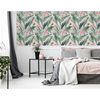 DUTCH WALLCOVERINGS Tapete Lush Tropical Rosa und Blau
