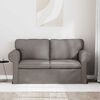 vidaXL Sofa Taupe 155 x 82 x 80 cm Stoff