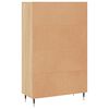 vidaXL Highboard Sonoma-Eiche 69,5x31x115 cm Holzwerkstoff