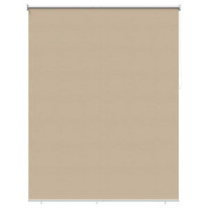vidaXL Au&szlig;en-Rollos mit UV-Schutz Beige 100 x 230 cm (B x H) Polyester