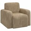 vidaXL Sessel Taupe Cord