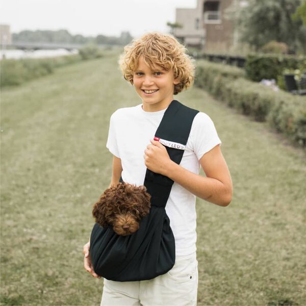 4Lazylegs Haustiertragetasche Pocket Basic Polyester 15 kg Schwarz 1258