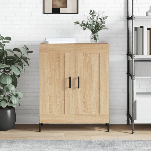 vidaXL Sideboard Sonoma-Eiche 69,5x34x90 cm Holzwerkstoff