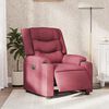 vidaXL Relaxsessel Elektrisch Weinrot Stoff