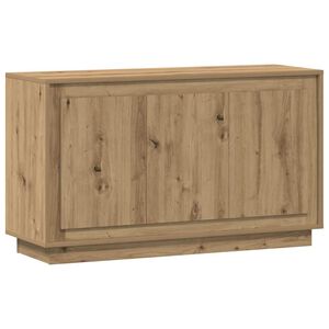 vidaXL Sideboard Artisan-Eiche 102 x 35 x 55 cm Holzwerkstoff
