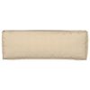 vidaXL Palettenkissenset 2 pcs Beige 120 x 40 x 8 cm Oxford-Stoff