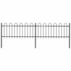 vidaXL Gartenzaun | Stahl | Robust | Modern
