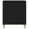 vidaXL Sideboard Schwarz 60 x 35 x 70 cm Holzwerkstoff