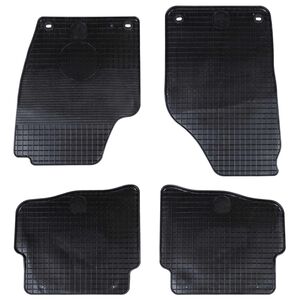 vidaXL Autofu&szlig;matte 4 pcs Schwarz geeignet f&uuml;r VW POLO 10 / 01-09 NS